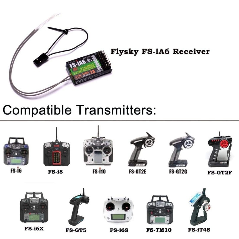 Flysky FS-IA6 Receiver 6CH Dua - Fpv Drone Antenna 评论和价格