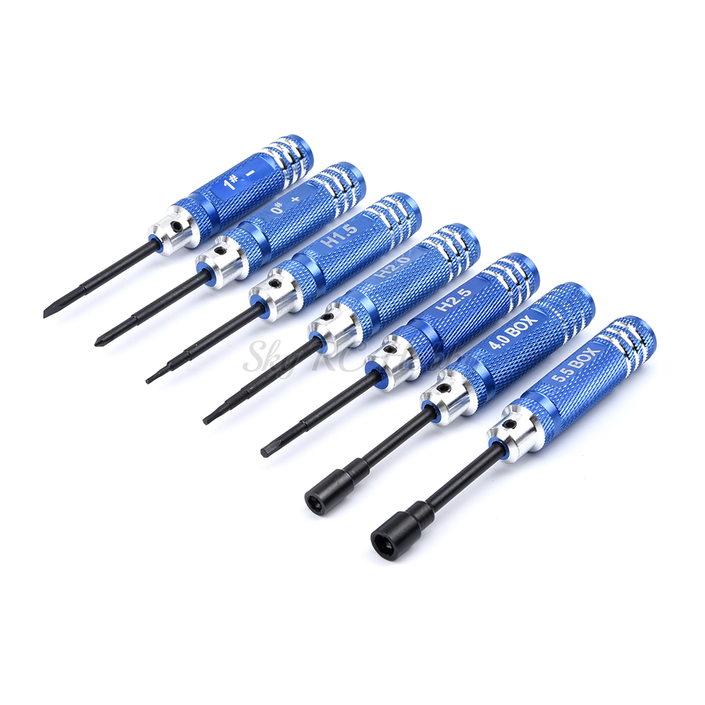 7PCS/Set 0/1/1.5/2/2.5/4/5.5mm - Fpv Drone Tool Kit 评论和价格