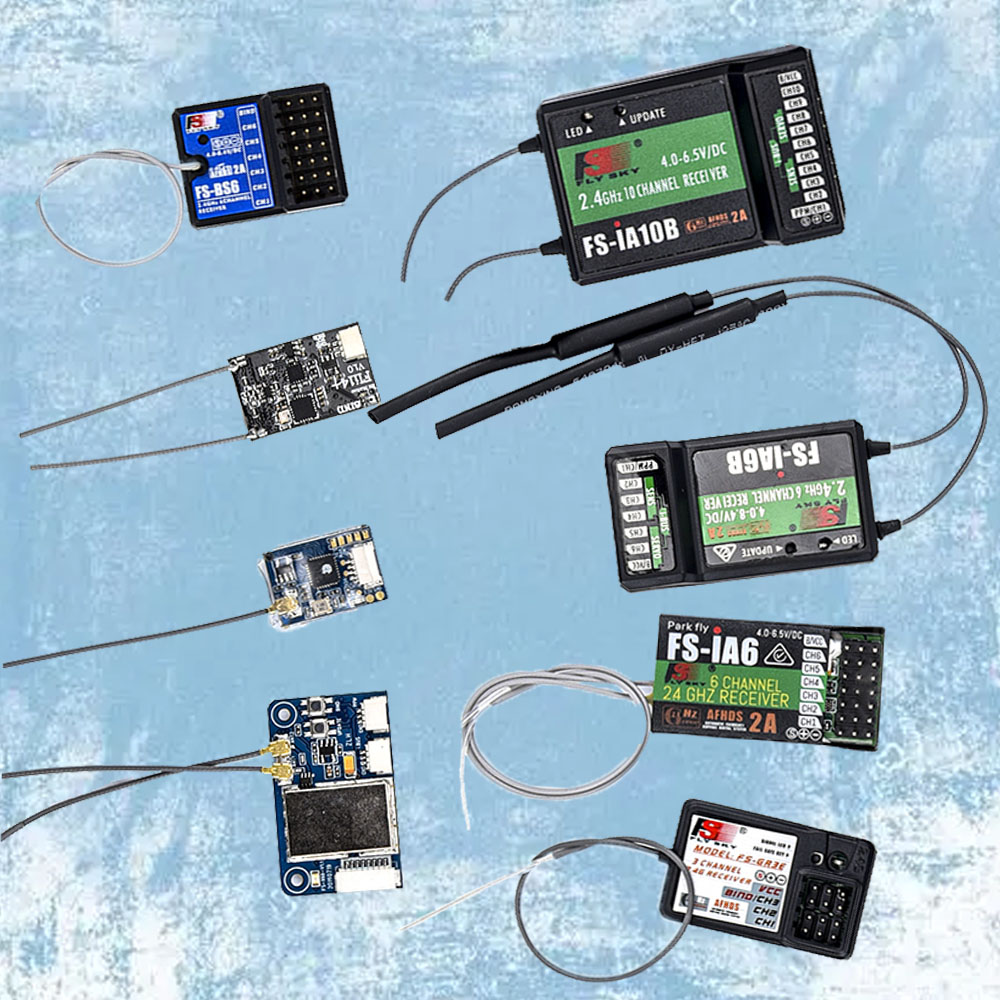 Flysky RC Receiver FS-IA6 IA6B - Fpv Drone Receiver 评论和价格