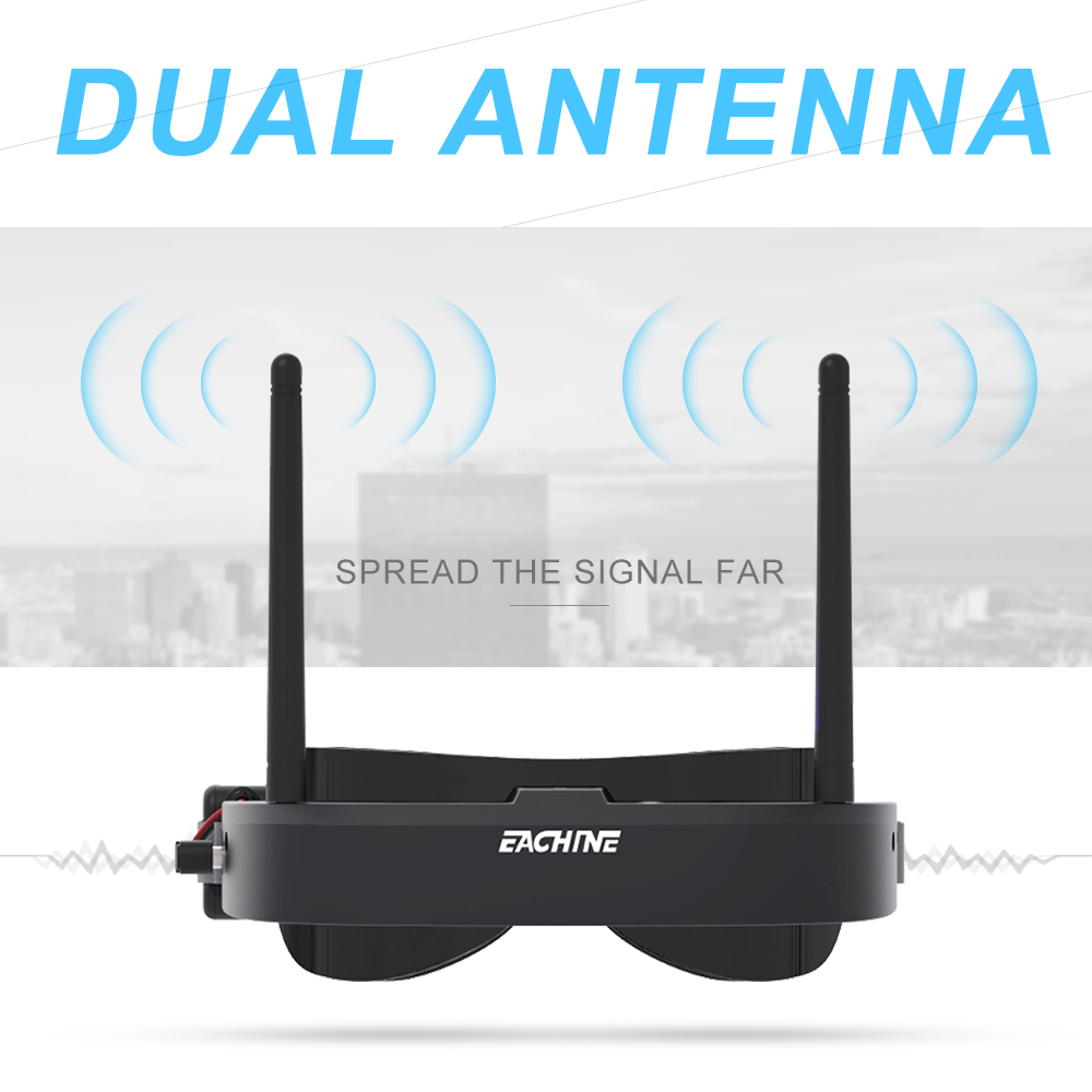 Eachine EV100 720*540 5.8G 72C - Fpv Drone Goggles 评论和价格