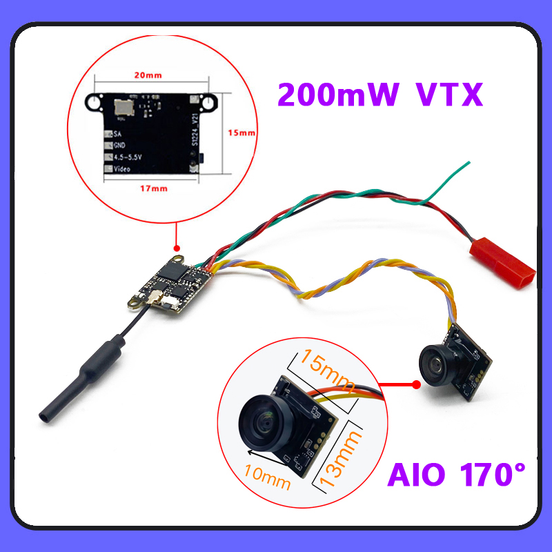 SLONWAKE 5.8G 1200TVL FPV Came - Fpv Drone Vtx 评论和价格