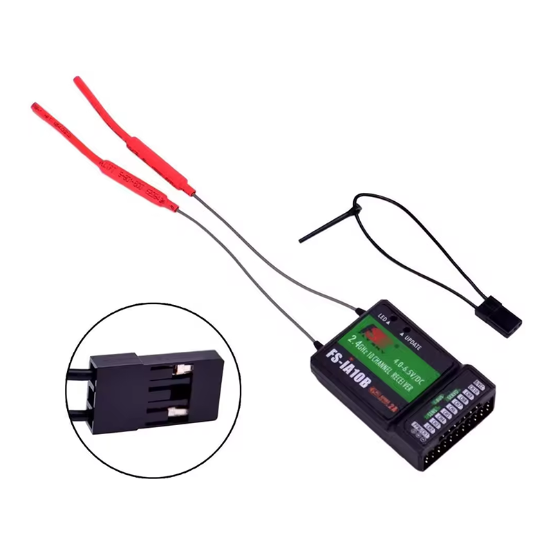 Flysky FS-iA10B 2.4G 10 Channe - Fpv Drone Receiver 评论和价格